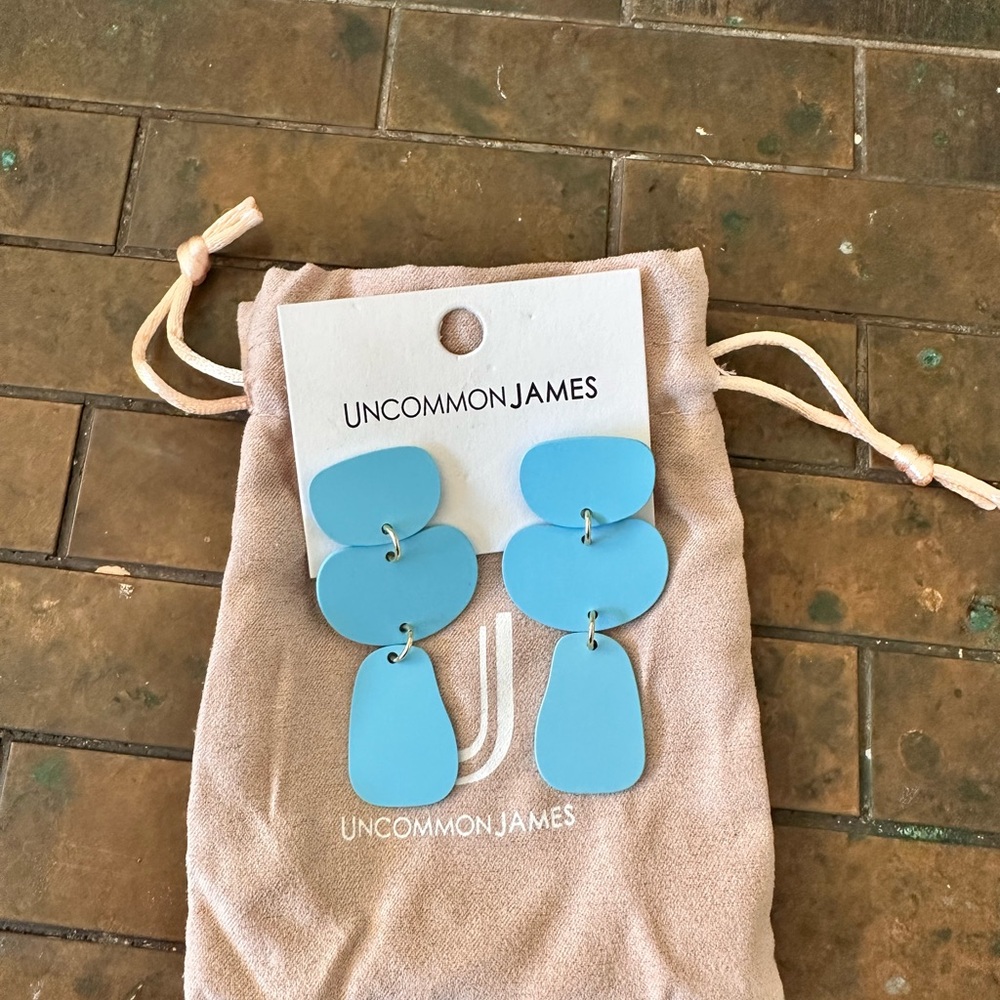 Uncommon James nudist turquoise earrings